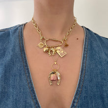 Load image into Gallery viewer, Make Your Own - Gold Carabiner Necklace Base