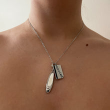 Load image into Gallery viewer, Make Your Own Necklace Base - Silver Mini Plain Chain