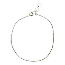 Load image into Gallery viewer, Make Your Own Necklace Base - Silver Mini Plain Chain