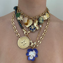 Load image into Gallery viewer, Pavé Pansy Necklace