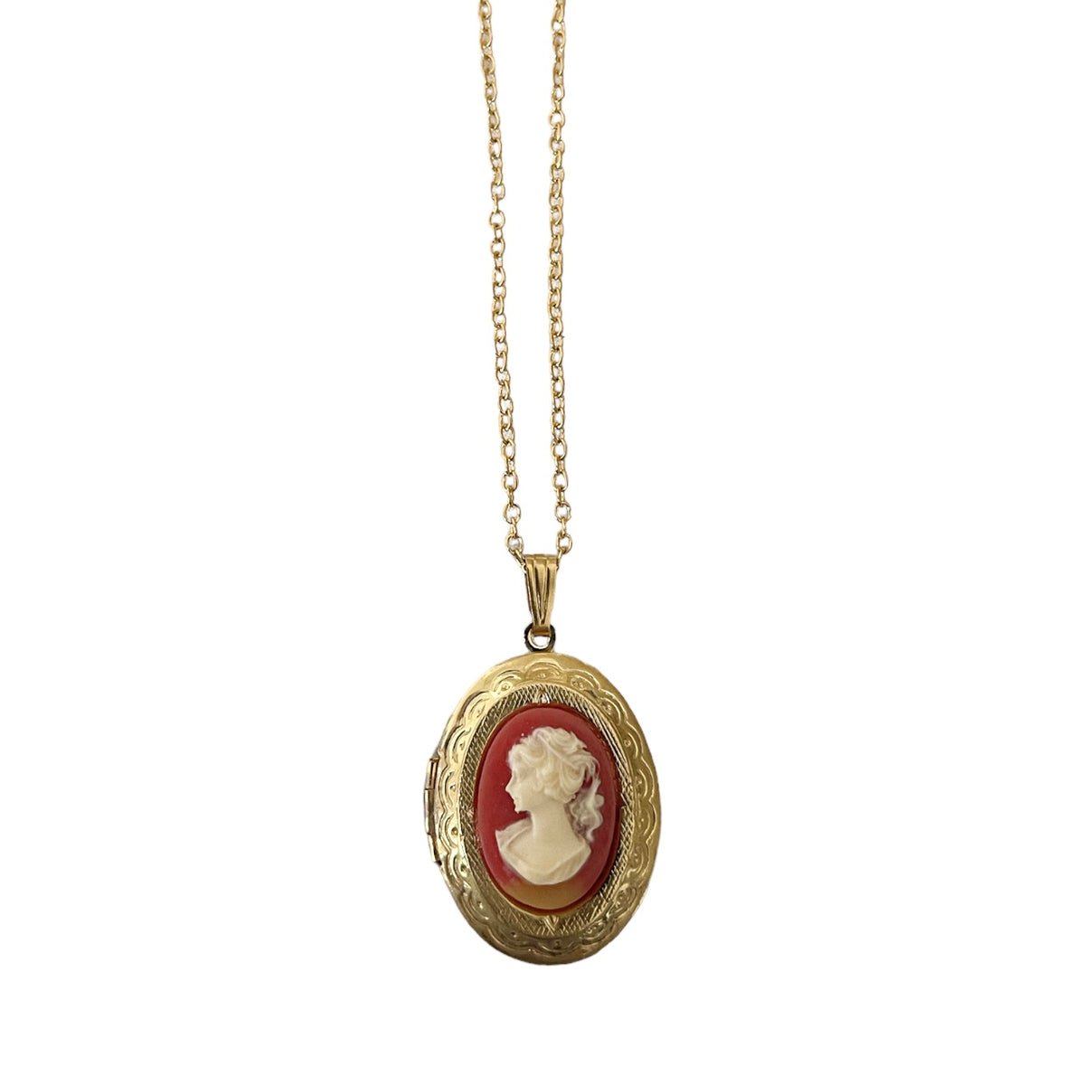 Vintage Cameo Locket newest