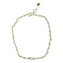 Load image into Gallery viewer, Charm Holder Necklace Base - Faux Pearl 6mm