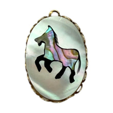 Load image into Gallery viewer, Single Charm - Mother of Pearl Horse (L)