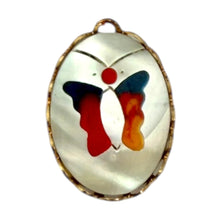 Load image into Gallery viewer, Single Charm - Mother of Pearl Ombré Butterfly (Sm)