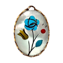 Load image into Gallery viewer, Single Charm - Mother of Pearl Blue Flower (Sm)