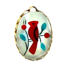 Load image into Gallery viewer, Single Charm - Mother of Pearl Red Bird (Sm)