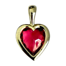 Load image into Gallery viewer, Single Charm - Silver + Pink Crystal Heart