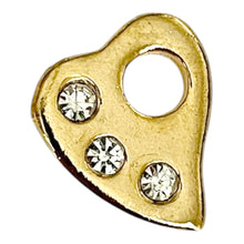 Load image into Gallery viewer, Single Charm - 3-Crystal Heart