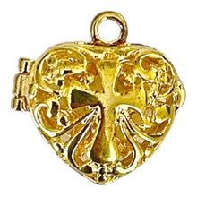 Load image into Gallery viewer, Single Charm - Cross Heart Locket