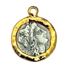 Load image into Gallery viewer, Single Charm - Gold Face Coin