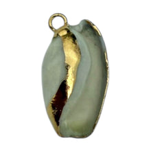 Load image into Gallery viewer, Single Charm - White Swirl Shell