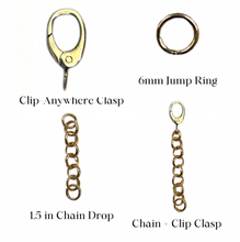 Load image into Gallery viewer, Single Charm - Gold Star Drop