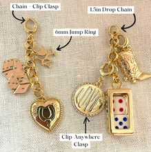 Load image into Gallery viewer, Single Charm - Gold Horn