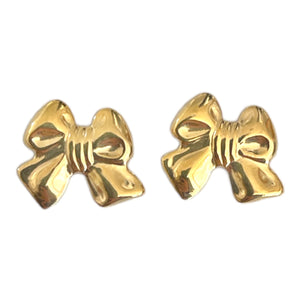 Vintage Bow Post Earrings