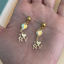 Load image into Gallery viewer, I &lt;3 NY Earrings
