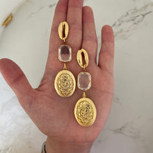 Load image into Gallery viewer, Filigree Drop Earrings
