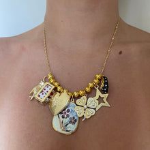 Load image into Gallery viewer, Chunky Mosaic Necklace
