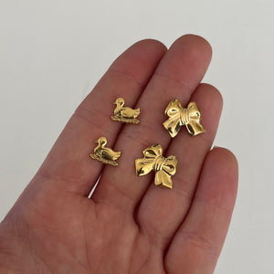 Vintage Duck Post Earrings