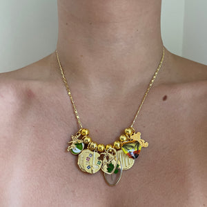 Cupid Mosaic Necklace