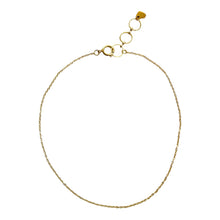 Load image into Gallery viewer, Make Your Own Necklace Base - Gold Mini Plain Chain
