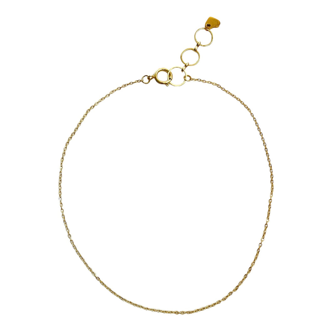 Make Your Own Necklace Base - Gold Mini Plain Chain