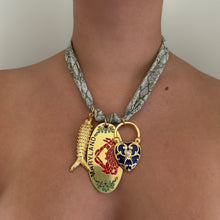 Load image into Gallery viewer, East Coast Fabric Necklace
