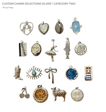 Load image into Gallery viewer, Silver Clip Anywhere Charms - Medium
