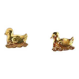 Vintage Duck Post Earrings