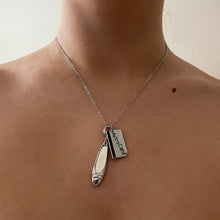 Load image into Gallery viewer, Make Your Own Necklace Base - Silver Mini Plain Chain
