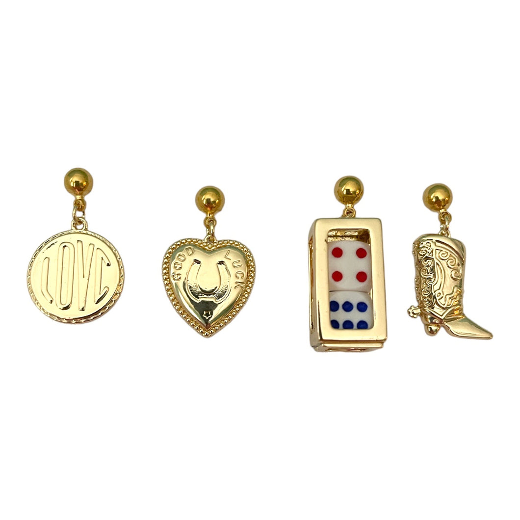 Love + Luck Earring Set
