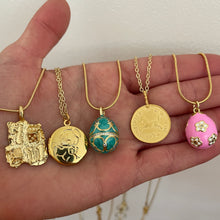 Load image into Gallery viewer, Gold Horse Coin Necklace
