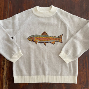 Fish Sweater Eggshell PREORDER