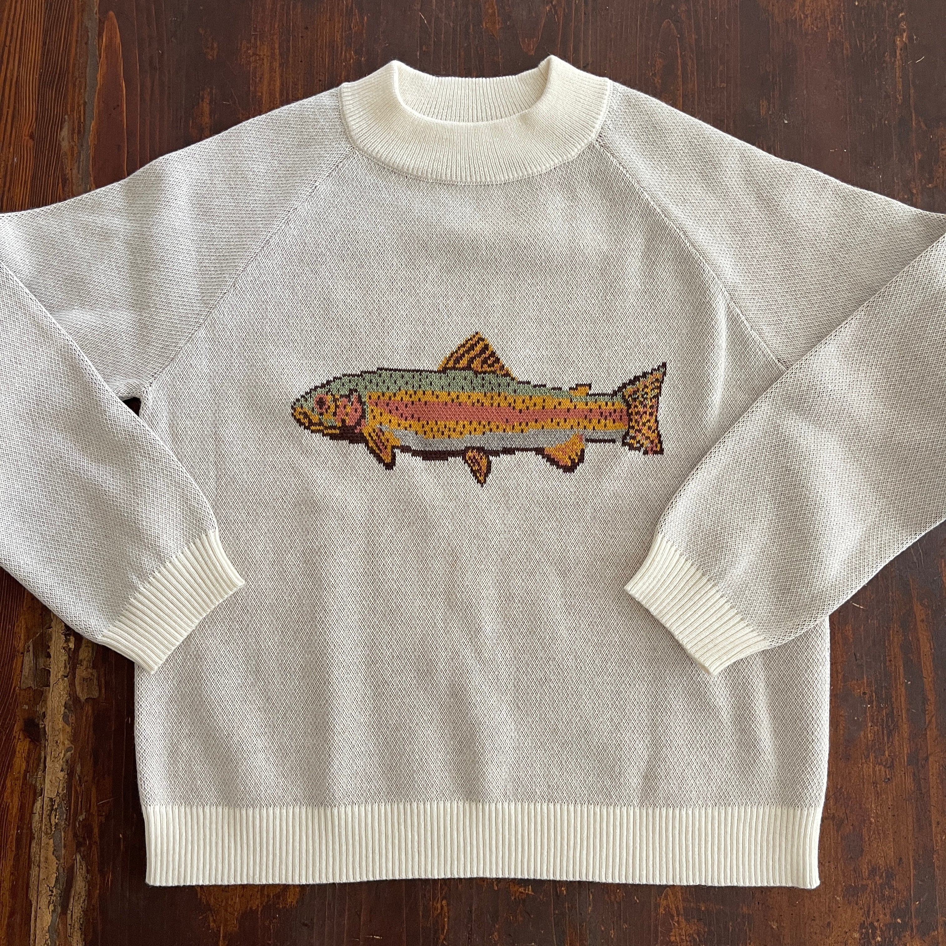 vintage cat × fish × flower sweat vintage cat × fish × flower sweat