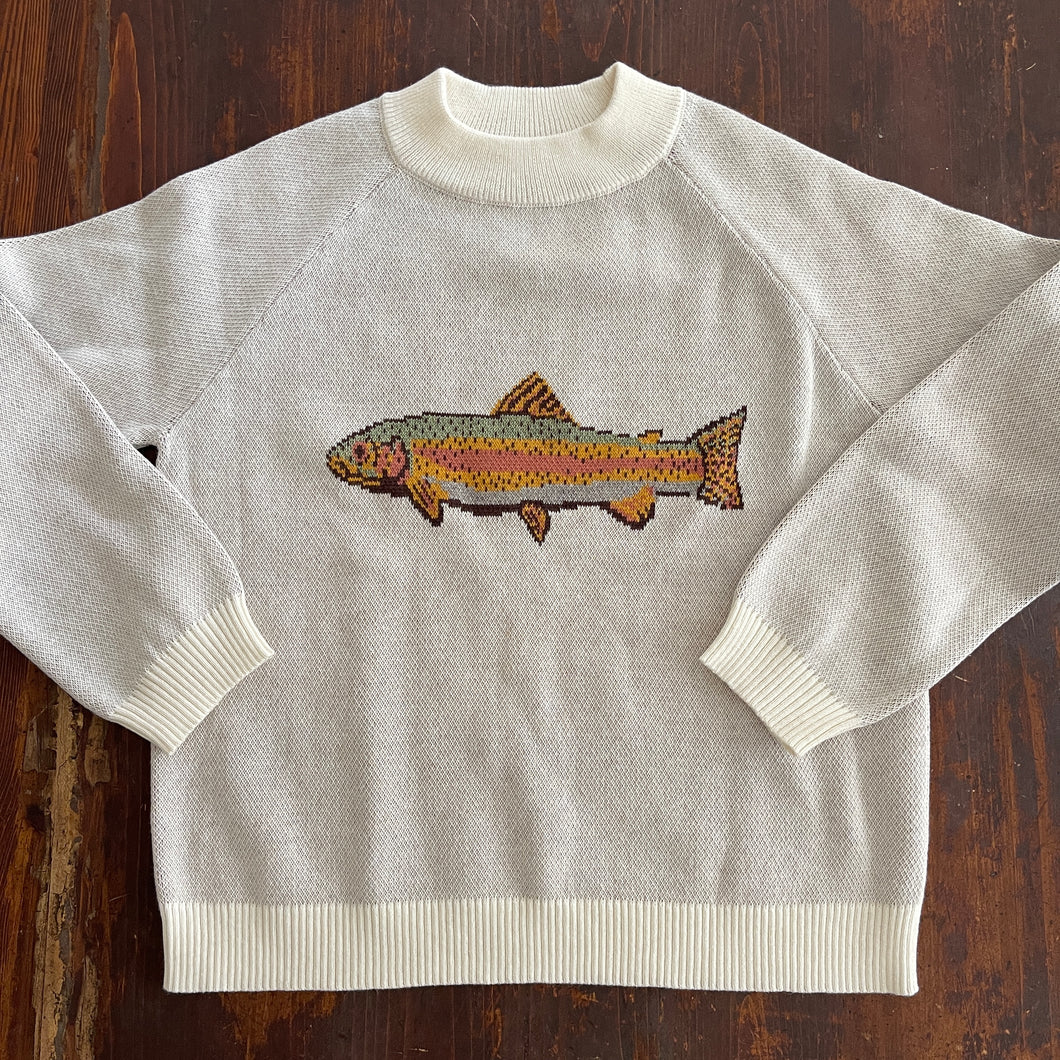 Fish Sweater Eggshell PREORDER