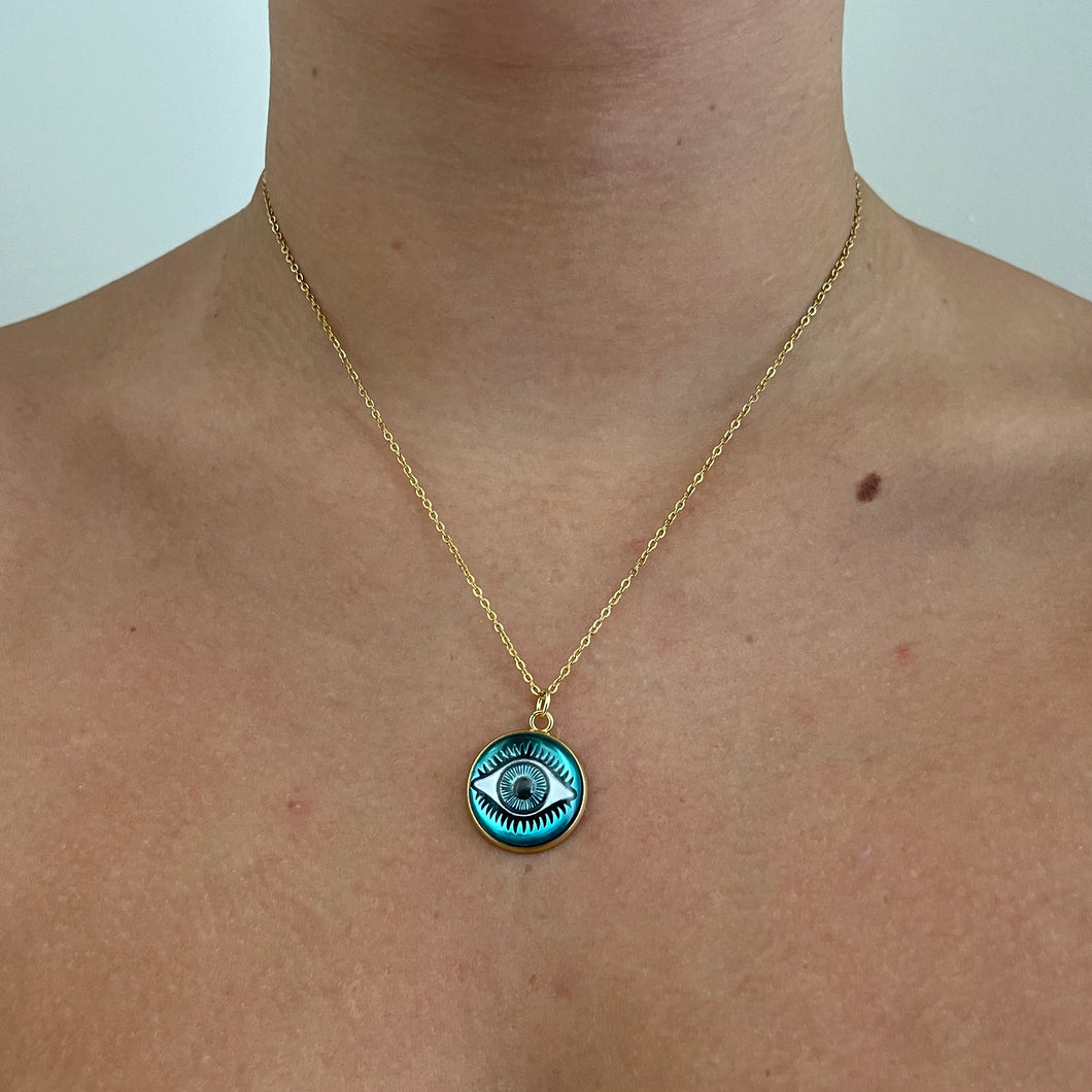 Blue Eye Necklace