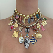Load image into Gallery viewer, Precious Pieces Pearl Charm Necklace
