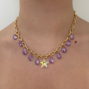 Swarovski Lilac Necklace (1/1)