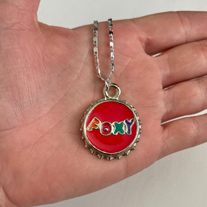 Foxy Bottlecap Necklace