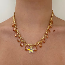 Load image into Gallery viewer, Swarovski Orange Necklace (1/1)
