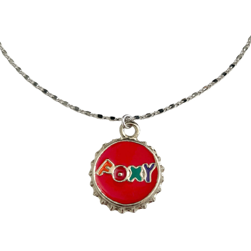 Foxy Bottlecap Necklace