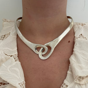 Sterling Silver Knot Collar