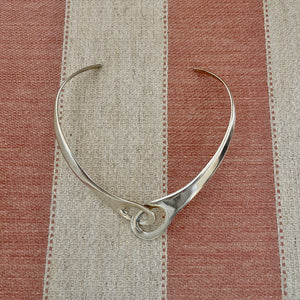 Sterling Silver Knot Collar