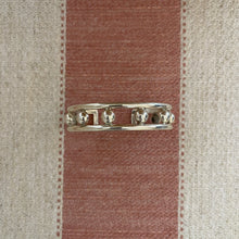 Load image into Gallery viewer, Sterling Silver Framed Ball Cuff

