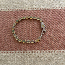 Load image into Gallery viewer, Sterling Silver, Opal + Ruby Cobra Bracelet
