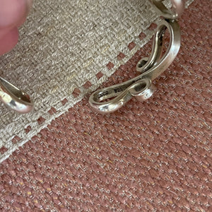 Sterling Silver Swirl Cuff