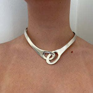 Sterling Silver Knot Collar