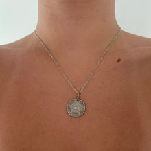 Load image into Gallery viewer, Silver Horse Coin Necklace
