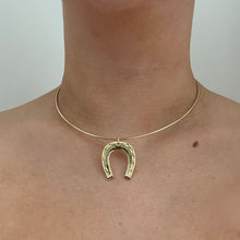 Load image into Gallery viewer, Horseshoe Collar Necklace
