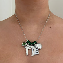Load image into Gallery viewer, Lucky Mosaic Necklace (Silver)
