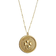 Load image into Gallery viewer, Good Luck Medallion Necklace
